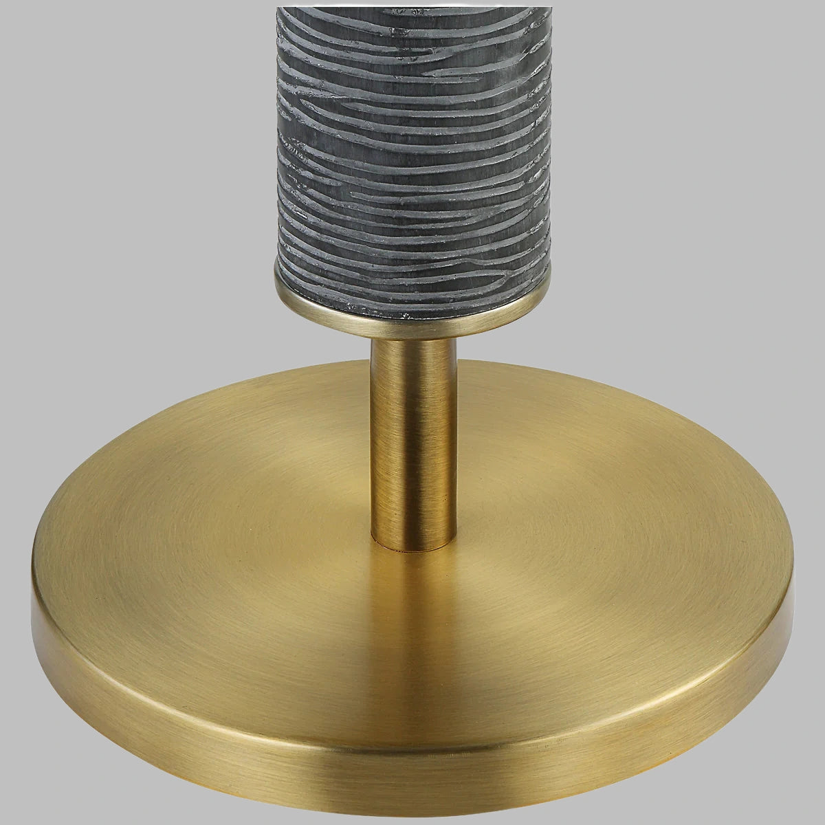 Modern wrought iron antique brass floor lamp